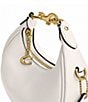 COACH Jonie Gold Hardware Mini Clutch, Color:Chalk - Image 4