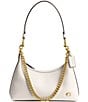 COACH Juliet 25 Leather Gold Toned Shoulder Bag, Color:Chalk - Image 1