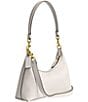 COACH Juliet 25 Leather Gold Toned Shoulder Bag, Color:Chalk - Image 5