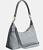 Color:LH/Grey Blue - Image 4 - Juliet Silver Hardware Shoulder Bag