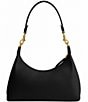 COACH Juliet Leather Shoulder Bag, Color:Black - Image 2