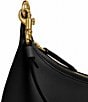 COACH Juliet Leather Shoulder Bag, Color:Black - Image 5