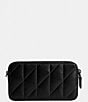 COACH Kira With Pillow Quilting Crossbody Bag, Color:Black - Image 2