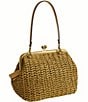 COACH Kisslock 27 Straw Frame Shoulder Bag - Image 3
