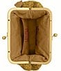 COACH Kisslock 27 Straw Frame Shoulder Bag - Image 4