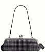 COACH Kisslock 30 Plaid East West Frame Shoulder Bag - Image 1