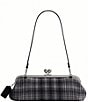 COACH Kisslock 30 Plaid East West Frame Shoulder Bag - Image 2