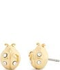 COACH Ladybug Stud Earrings - Image 1