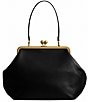 COACH Large Oversized Kisslock Frame Bag, Color:Black - Image 1