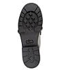 Color:Black - Image 6 - Leah Leather Lug Sole Block Heel Platform Loafers