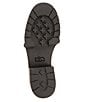 Color:Silver - Image 6 - Leah Metallic Leather Lug Sole Block Heel Loafers