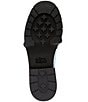 Color:Indigo Denim - Image 6 - Leah Quilted Denim Lug Sole Platform Loafers