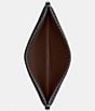 COACH Essential Leather Card Case, Color:Maple - Image 3