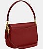 COACH Legacy Small Pebbled Leather Shoulder Bag, Color:Ruby - Image 4