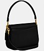 COACH Legacy Small Pebbled Leather Shoulder Bag, Color:Black - Image 4