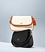 COACH Legacy Small Pebbled Leather Shoulder Bag, Color:Black - Image 6