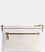 COACH Legacy Zip Top Leather Crossbody Bag, Color:Chalk - Image 2