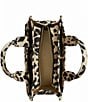 COACH Small Leopard Print Cargo 26 Tote Bag, Color:Natural Leopard - Image 3