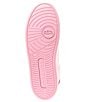 Color:Vivid Pink - Image 6 - Lowline C Logo Print Canvas Sneakers