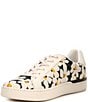 Color:Chalk Multi - Image 4 - Lowline Leather Floral Sneakers