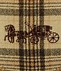 COACH Lucy Plaid Wool Blend Triangle Scarf - Image 3
