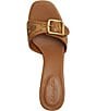 COACH Margot Crystal Leather Kitten Heel Sandals - Image 4