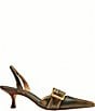 COACH Margot Loved Leather Slingback Buckle Strap Pointed Toe Pumps - Image 2