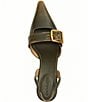 COACH Margot Loved Leather Slingback Buckle Strap Pointed Toe Pumps - Image 3