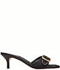 COACH Margot Signature Logo Jacquard Kitten Heel Slide Sandals - Image 2