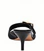 COACH Margot Signature Logo Jacquard Kitten Heel Slide Sandals - Image 3