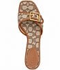 COACH Margot Signature Textile Jacquard Sandals