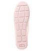 Color:Soft Pink - Image 6 - Marley Leather Logo Slip-On Driver Loafers