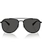 Color:Black Grey - Image 2 - Men's 0HC7164 59mm Pilot Sunglasses