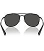 Color:Black Grey - Image 4 - Men's 0HC7164 59mm Pilot Sunglasses