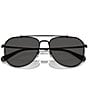 Color:Black Grey - Image 5 - Men's 0HC7164 59mm Pilot Sunglasses
