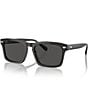 Color:Grey - Image 1 - Men's 0HC8397U 57mm Square Sunglasses