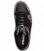 Color:Black/Maple - Image 3 - Men's C201 Mixed Material Sneakers