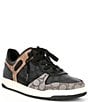 Color:Black/Maple - Image 1 - Men's C201 Signature Coated Canvas Sneakers