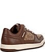 Color:Saddle - Image 2 - Men's C201 Signature Coated Canvas Sneakers