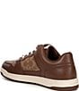 Color:Saddle - Image 3 - Men's C201 Signature Coated Canvas Sneakers