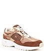 Color:Taupe/Saddle - Image 1 - Men's C301 Signature Sneakers