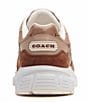Color:Taupe/Saddle - Image 4 - Men's C301 Signature Sneakers