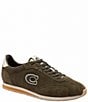 COACH Men's Flat Suede Sneakers, Color:Olive - Image 1