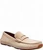 Color:Taupe - Image 1 - Men's Luca Suede Drivers