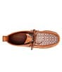 Color:Saddle - Image 5 - Men's Micro Signature Jacquard Chukka Boots