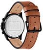 COACH Men's Oliver Multifunction Leather Strap Watch - Image 4