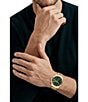 COACH Men's Oliver Multifunction Stainless Steel Bracelet Watch - Image 6