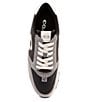 Color:Black/Heather Grey - Image 5 - Men's Runner Logo Sneakers