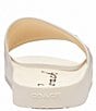 COACH Men's Leather Sketch Print Pool Slide Sandals, Chalk Multi - Image 3