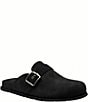 COACH Men's Suede Buckle Clogs - Image 1
